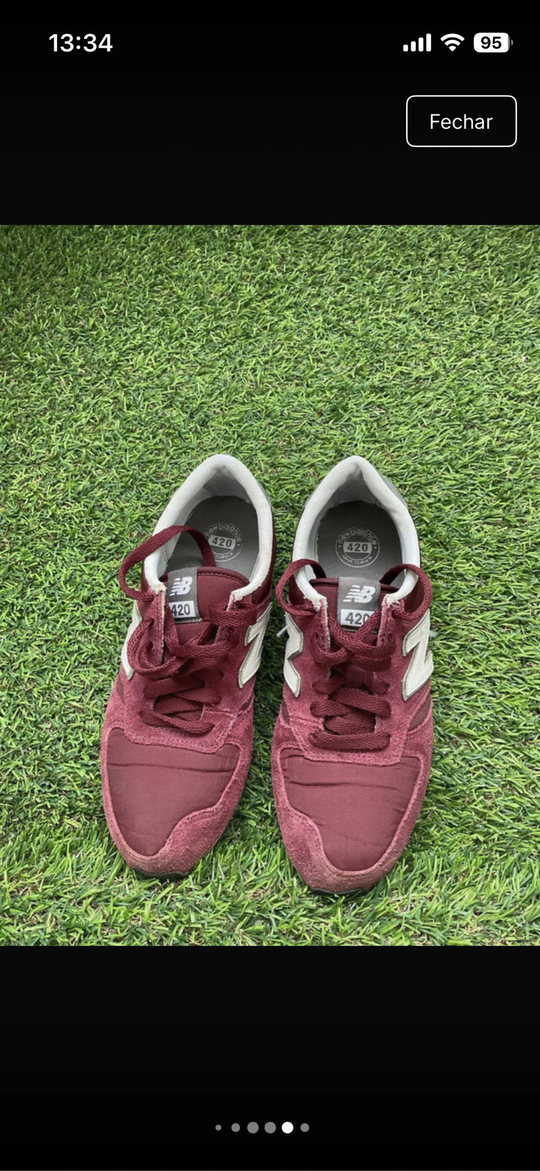 Tenis NewBalance burdeos – photo 5